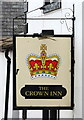 Sign for the Crown Inn, Kirkoswald