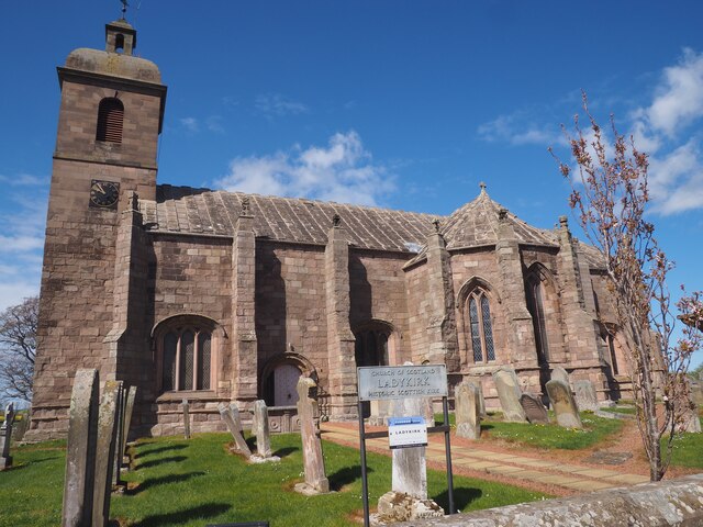 St Mary's Parish Church in Ladykirk Berwickshire