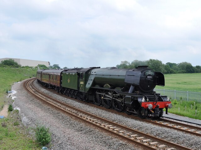 Flying Scotsman on the new Bicester chord