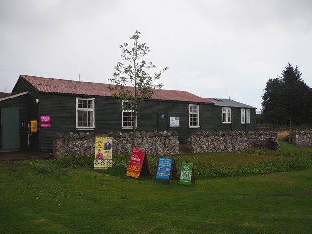 Polling Place in Oldhamstocks Village Hall