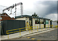 Temporary ticket office at Stanford-le-Hope station