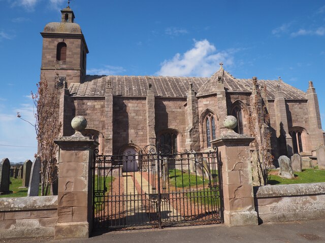 St Mary's Parish Church in Ladykirk Berwickshire
