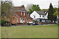 Houses on Shooters Hill, seen from Eltham Common