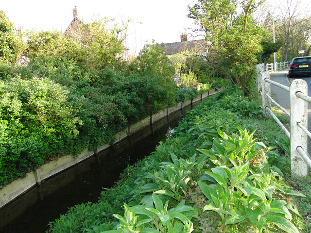 River Deben in Aspall Road, Debenham