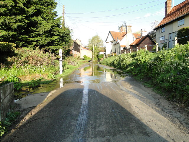 Water Lane in Debenham