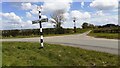 Road junction at Alstonby