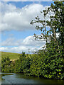 Canal north of Swindon in Staffordshire