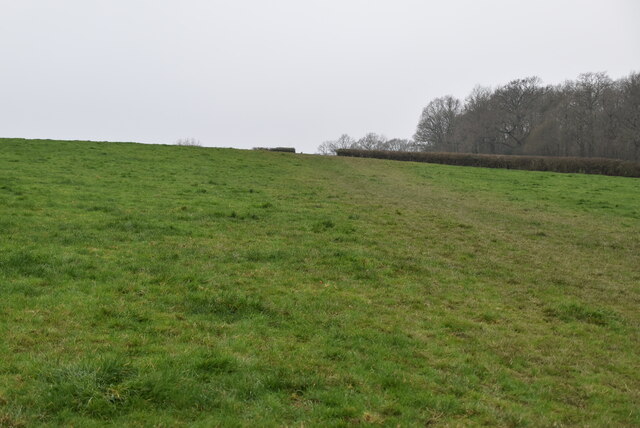 Footpath across field