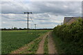 Bridleway leading to Sandgate Lane, Kippax