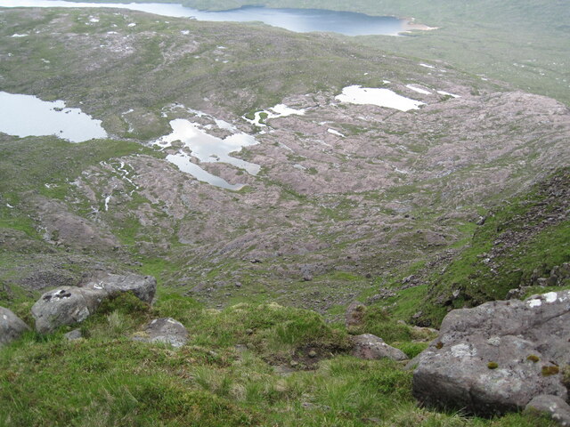 Hillside toward Loch Toll nam Biast