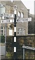 Direction Sign ? Signpost in Haggate, Briercliffe parish