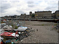 Redevelopment in Bradford city centre seen from Exchange Steps