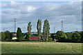 Pasture by Swindon in Staffordshire