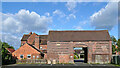 Old barn in Swindon High Street, Staffordshire