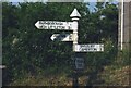 Direction Sign - Signpost on Timsbury Road, Farmborough