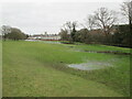 Floodwater  on  Beverley  Westwood