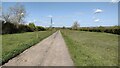 Bridleway heading to Long Leys Farm