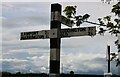 Fingerposts in Foxhall (close view)