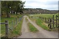 Road towards River Findhorn