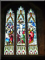 Window inside St. John the Baptist church (Chancel | Nash)