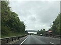 A1101 crossing the A14 - Eastbound