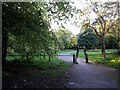 SE2733 : Entrance to Armley park from Rombalds Grove by Stephen Craven