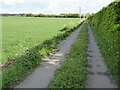 Track and footpath