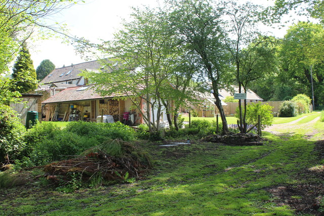 Outbuildings at Clockbarn Cottage © M J Roscoe :: Geograph Britain and ...