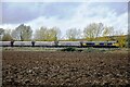 Cemex empties train waiting in Forder