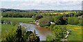 SO5924 : Ross on Wye - The Wye from the terrace of the Royal Hotel by Rob Farrow