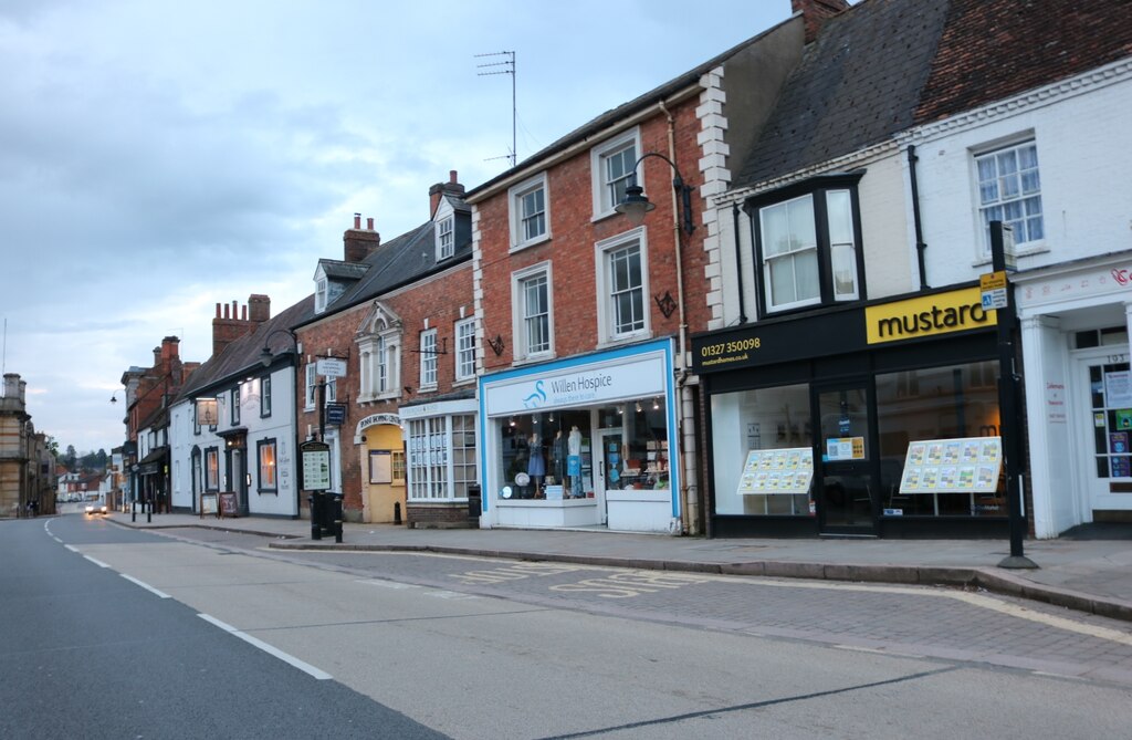 Shops on Watling Street, Towcester © David Howard cc-by-sa/2.0 ...