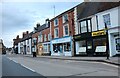 Shops on Watling Street, Towcester