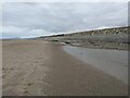 Tidal pool below the sea defences