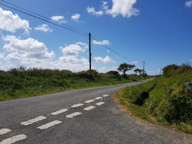 T junction near Bwlchmawr, Pembrokeshire