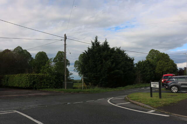 Barton Road at the end of Sharpenhoe Road