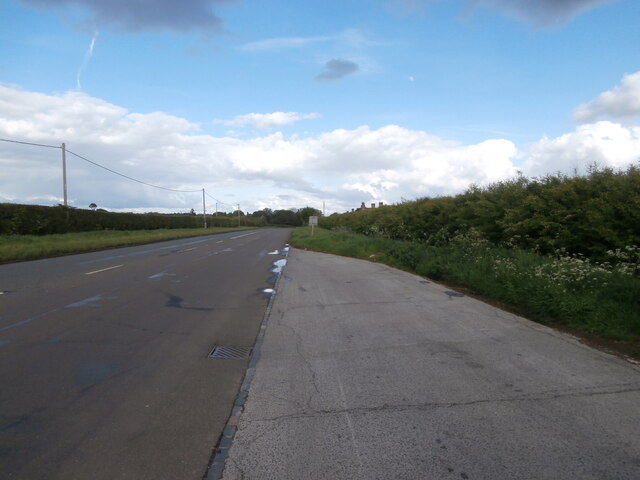 The A4 passes Halfway Farm