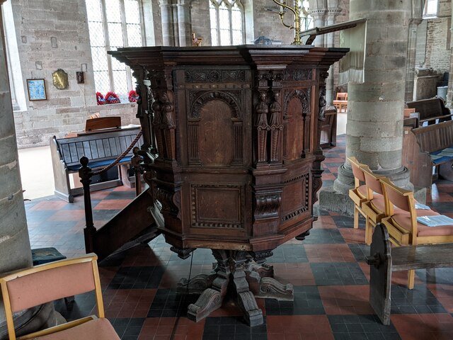Church of the Nativity of the Blessed Virgin Mary (Pulpit | Madley)