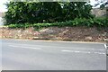 Stone wall on SE side of Petteril Bank Road opposite No. 18