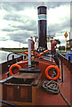SJ6076 : Steam Tug Kerne at Acton Bridge by Chris Allen
