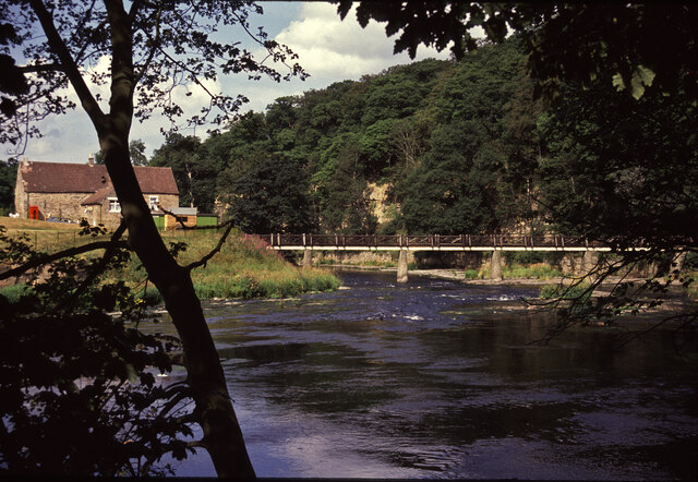 Footbridge across the River Wear