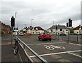 Traffic lights on Bonnyton Road