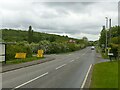 Junction of Spring Lane and Lambley Lane