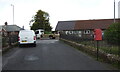 Road beside National Burns Memorial, Mauchline