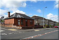 Houses on Afton Bridgend (A76), New Cumnock 