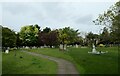 St Mary & St Milburgh: churchyard (3)