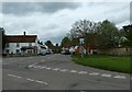 Looking eastwards in Aston Road