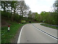 Sharp bend in the A76