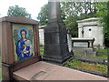 In the Greek Enclosure of West Norwood Cemetery