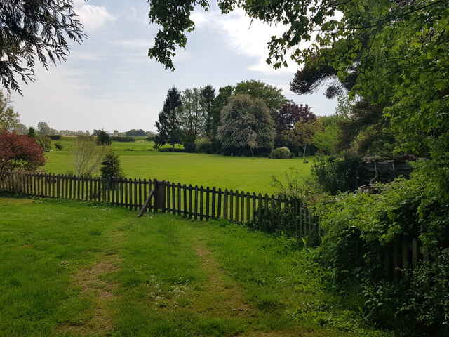 Manicured lawn next to a garden on Runcton Lane