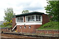 Signal box near Dumfries Railway Station